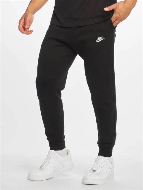 nike jogginghose männer schwarz|nike jogginghose unten offen.